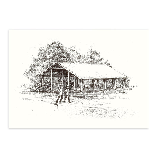 Timbertop Print by Bill Beasley - Woodshed